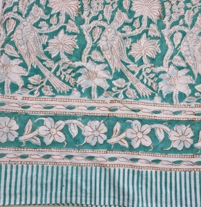 Hand Block Print Cotton <b>Sarong</b> for Women Sustainable 100%Cotton <b>Sarong</b> Beach Cover Up Handmade Indian Pareo Wholesale Beach Wrap - Product Image 2