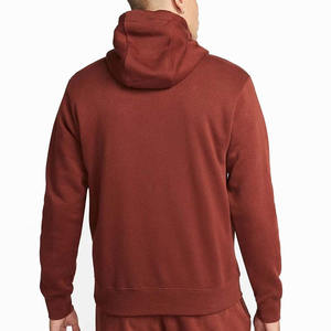 Sudadera con Capucha para Hombre, Corte Regular, Color Sólido, Diseño con Bolsillos, Ropa Casual de Otoño, Tejido de Felpa, 100% Algodón - Product Image 6