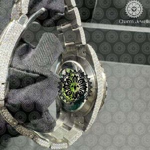 Reloj de Cristal de Lujo para Mujer Charm Jewells, Analógico de Cuarzo, Correa de Acero Inoxidable, Esfera Redonda de 38 mm, Estilo Joyería de Moda - Product Image 3