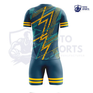 Nouvelle conception, haute qualité, performance supérieure, léger, confortable, tissu polyester, meilleur service, vêtements de sport personnalisés, uniforme de football - Product Image 2