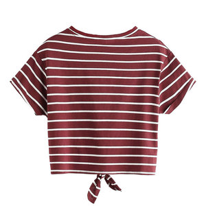 เสื้อครอปท็อปสตรีทแวร์ลดราคา ผลิตจากวัสดุคุณภาพสูง เสื้อครอปท็อปผู้หญิงคุณภาพสูง - Product Image 3