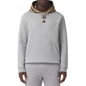 Sudadera con Capucha de Color Sólido para Hombre, de Tela Ligera de Poliéster/Algodón para Uso Diario y al Aire Libre, con Interior Suave, de la Mejor Calidad - Product Image 1