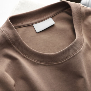 T-shirt unisexe pour homme, coupe classique, écologique, 180 grammes, 100% coton, logo imprimé personnalisé, MOQ 2 pièces - Product Image 6
