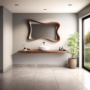 Decorative Wooden Wall <b>Mirror</b> Handmade Home Interior Piece - Product Image 3
