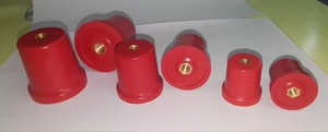 Isolateur conique de support de qualité supérieure en matériau DMC, isolateur de barre omnibus avec fente de 19x25x25x10mm pour application sur panneau électrique - Product Image 4