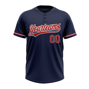 Customized Made Breathable Men's <b>Baseball</b> Jersey Short Sleeve 100% Polyester Hot Selling <b>Baseball</b> Jersey - Product Image 2