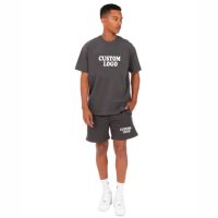 Nouvelle Collection – Ensembles Homme Été Personnalisables avec Logo – Tissu Extensible Lin Mélangé Séchage Rapide – Ensemble Court 2 Pièces pour Homme – Vente en Gros