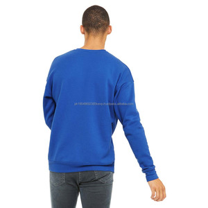 เสื้อสเวตเตอร์คอลูกเรือแบบสวมหัวผ้าฟลีซจัมเปอร์ผ้าคอตตอน100% แบบคลาสสิกให้ความอบอุ่นสำหรับฤดูหนาว - Product Image 6