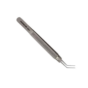 Pinza de microcapsulorrexis Utrata, mango de 11 mm, vástago de 10.5 cm de longitud, herramientas manuales CE para cirugía ocular y procedimientos oftálmicos - Product Image 3