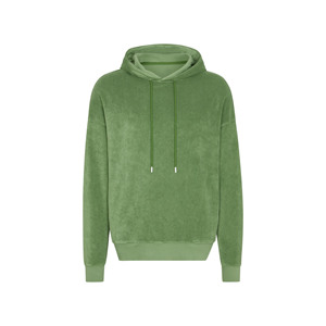 Conjunto de Sudadera con Capucha y Pantalones Cortos de Verano para Hombre, 100% Algodón de Alta Calidad, Transpirable, de Secado Rápido, Diseño Holgado con Hombros Caídos - Product Image 3