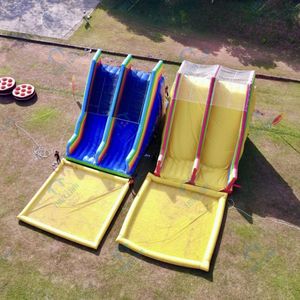 ผนังปีนป่ายพกพาแบบเป่าลม PVC สำหรับกิจกรรมกลางแจ้ง ขายส่ง เหมาะสำหรับกิจกรรมสร้างทีม ผลิตโดย Vietnam Thuy Linh Transit ใช้งานได้ทุกฤดู ติดตั้งง่ายภายใน 5-10 วัน - Product Image 2