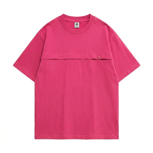 เสื้อยืดผู้ชายผ้าฝ้ายแท้ 100% หนัก 270gsm ผลิตตามสั่ง รับออกแบบโลโก้เสื้อยืด สวมใส่สบายๆ - Product Image 1