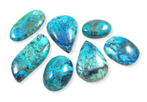 Lote de Cabujones de Shattuckita Natural, Gemas Minerales Naturales Sueltas, Piedra Curativa de Shattuckita - Product Image 4