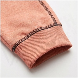 100% Cotton <b>Women</b> Midweight <b>Fleece</b> 2-Piece Vintage Hooded Sweatpants & Jacket Set Fall Winter <b>Jogger</b> Tracksuit - Product Image 6