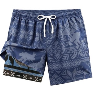 <b>Shorts</b> Polyester or Nylon Geometric Print Swim <b>Shorts</b> Quick Dry Casual Style <b>Woven</b> Polyester Drawstring Waist from Bangladesh - Product Image 5