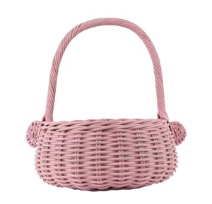 Cesta Decorativa de Mimbre con Forma de Cerdo para Regalo Infantil y Decoración de Habitaciones - Product Image 3