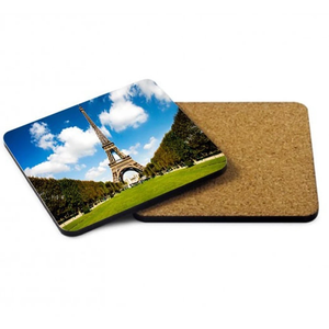 MDF Coaster Restaurant Hotel Table Use Eco-Friendly Cork MDF Coaster Customized <b>Mats</b> And Pads Hot Sale - Product Image 5