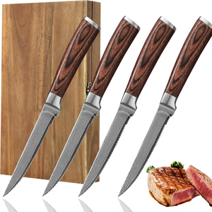 ชุดมีดทำครัวเหล็กดามัสกัส คุณภาพพรีเมียม สำหรับเชฟและผู้เชี่ยวชาญด้านการทำอาหาร - Product Image 1