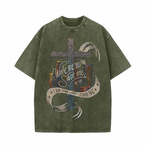 Camiseta Unisex con Cuello Redondo, 320g, Estilo Retro, Personalizable con Logotipo, para Adultos, Ideal para Correr - Product Image 1