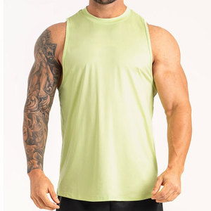 Camiseta sin Mangas Personalizada con Logotipo para Hombre, 180-220 g/m², Talla Grande, Cómoda, al por Mayor, Ropa Deportiva de Alta Calidad - Product Image 4