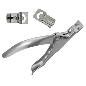 Acrylic Nail Clipper 5.5 Inch Stainless Steel False Nails Cutter Professional Artificial Nail Tip <b>Trimmer</b> Manicure Tool - Product Image 2