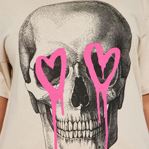 Camisetas de Manga Corta Extra Grandes para Mujer, Camisetas Holgadas de Algodón y Poliéster, Camisetas Deportivas Extra Grandes para Mujer, Transpirables - Product Image 6
