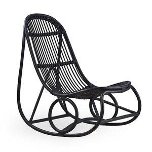 Rattan rocking egg chair comfy rocker for relaxation hot selling eco friendly <b>cane</b> rockers - Product Image 1