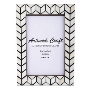 High Quality Bone Inlay Photo <b>Frame</b> Unique <b>Design</b> for Desk Tabletop Living Room Display Showcase Photo <b>Frame</b> Table <b>Wall</b> <b>Frame</b> - Product Image 4