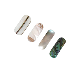 Ensemble de 5 ou 10 repose-baguettes en nacre faits à la main, accessoire de table de luxe pour la vaisselle fine - Product Image 5