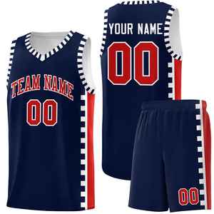 Camiseta de Baloncesto Personalizada Estampada con Pantalones Cortos, Uniforme Deportivo Transpirable Antibacteriano de Talla Grande para Hombre y Mujer - Product Image 2