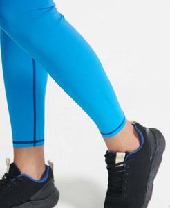 2023 Women's High-Waisted Breathable Nylon Sport Leggings <b>Tummy</b> <b>Control</b> Butter-Soft Fitness Leggings Custom Logo Knitted - Product Image 5