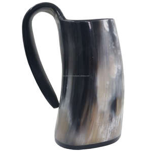 Tasse en corne la plus vendue à la main Verres uniques naturels pour une expérience authentique disponible au meilleur prix d'Inde - Product Image 1