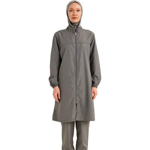 Ensemble de survêtement amincissant taille haute pour femme en tissu personnalisé, avec pantalon de sport à manches longues pour la course et le fitness - Product Image 4