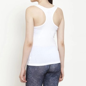 Camiseta sin mangas ajustada y transpirable para mujer, camiseta sin mangas de color sólido a la moda - Product Image 6