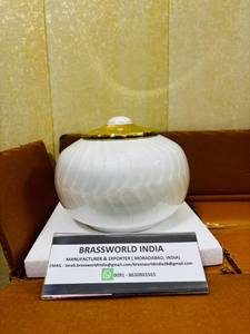 Urne funéraire verte pour adulte, modèle Odyssey, de Brassworld India, style américain, écologique, 200-220 pouces cubes, vente en gros - Product Image 4