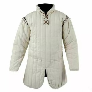 Abrigo Gambeson Medieval, Chaqueta de Armadura Acolchada Gruesa, Hecha a Mano, Estilo Histórico, Duradera, Cómoda, Disfraz para Reenactaciones - Product Image 1