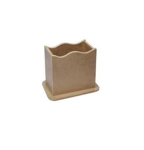 MDF Pen Holder Wholesale Price Desktop Pencil Organizer Makeup <b>Brush</b> Holder Multi-Function Home and Office - Product Image 1