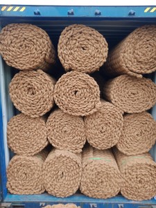 HOT SELLING coir entrance <b>mat</b> for doorway dirt scraping and shoe cleaning for home indoor outdoor entry use Vietnam - Product Image 5