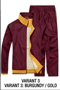 Conjunto Deportivo Informal Unisex, Transpirable y Ligero, de Verano, 2 Piezas, Chaqueta y Pantalón, Tallas L-5XL - Product Image 3