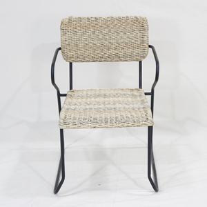 Silla de Jardín de Mimbre y Ratán Comehome, Silla de Patio para Exteriores con Respaldo Alto y Cómodo - Product Image 3