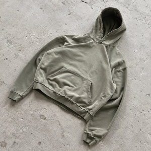 Sudadera con Capucha Personalizada con Efecto Desgastado, 500 GSM, Felpa de Algodón Grueso, Estilo Vintage Urbano para Marcas - Product Image 6