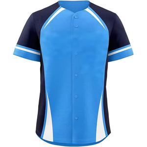 Maillots de softball et de baseball de haute qualité fabriqués en usine OEM, design personnalisé avec impression par sublimation, sergé et sérigraphie - Product Image 5