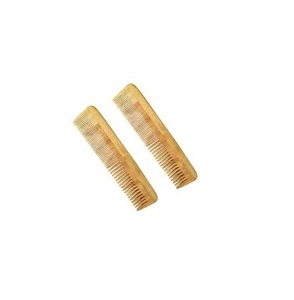 Peine de madera natural ecológico, elegante, para uso en el hogar y hoteles, peine de madera 100% hecho a mano, diseño de peine de madera para salón y venta. - Product Image 4