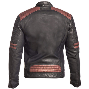 All Sizes High Quality Biker Customized Fashion Stylish & Customized Motorbike Men's <b>Winter</b> <b>Leather</b> <b>Jacket</b> for Sale With OEM - Product Image 6