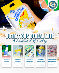 Nutritious Cereal <b>Milk</b> Powder Instant Soluble Packaging Bag 18 Months Shelf Life Healthy Free Sample OEM ODM VINUT TRUST - Product Image 2