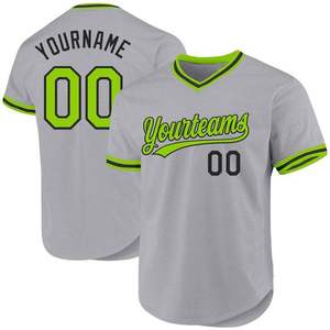 Uniformes de Softbol Transpirables de Talla Grande con Logotipo Personalizado de Alta Calidad, Diseños Personalizados, 100% Poliéster para Equipos - Product Image 1