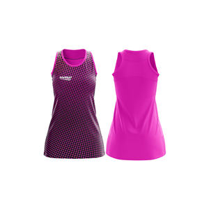 ชุดยูนิฟอร์มเน็ตบอลแบบซับลิเมชั่นคุณภาพสูง |   ชุดยูนิฟอร์มเน็ตบอลแบบซับลิเมชั่นพร้อมโลโก้ทีม ชื่อ และหมายเลข |   โพลีเอสเตอร์ที่ระบายอากาศได้ดี - Product Image 4