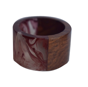 Porta servilletas de madera y resina de forma personalizable, ligero, hecho a mano, pulido natural, excelente calidad y buen precio. - Product Image 6