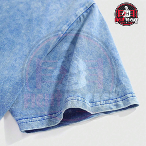 Camisetas personalizadas para hombre con lavado ácido, corte ajustado, elegantes, de manga corta, de algodón, para uso diario en negocios y promocional. - Product Image 4