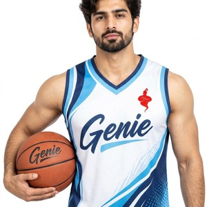 Conjunto de Uniforme de Baloncesto, Camiseta y Pantalones Cortos, Ropa Deportiva para Equipos, Transpirable, Ligero, para Entrenamiento y Juego, con Servicio OEM - Product Image 6